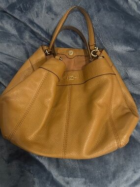Coach Handbag - Tan